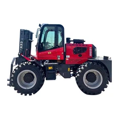 รถยกสำหรับพื้นที่ขรุขระด้านหลังแบบประกบ